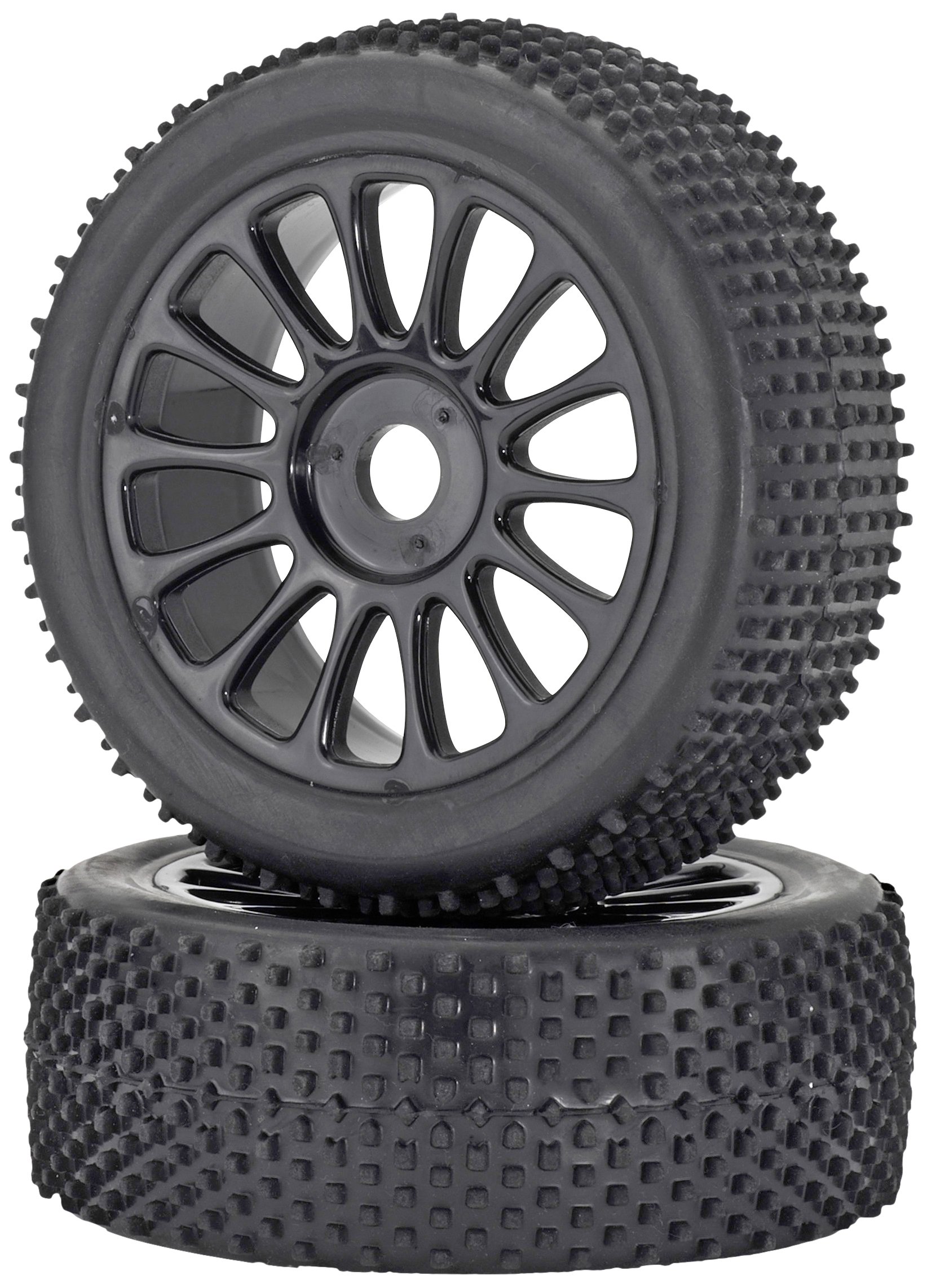 carson-500900075-reifen-felgen-set-buggy-1-8-2-st-ck image 1