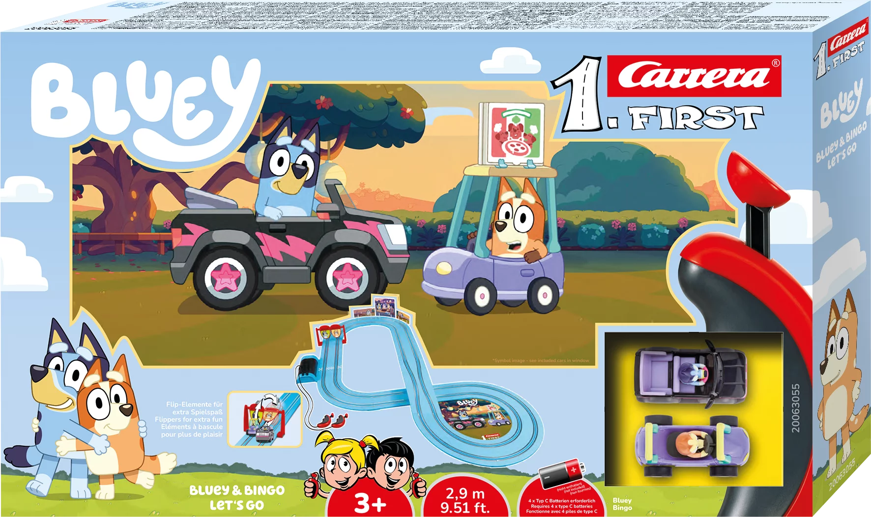 carrera-first-bluey-bingo-let-s-go-set-2-9m-ab-3-jahren image 1