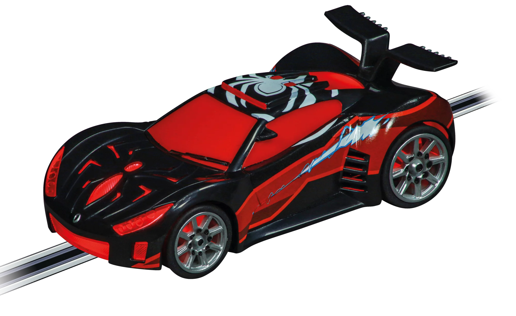 carrera-go-spider-man-speed-shifter-black-slotcar-1-43 image 1