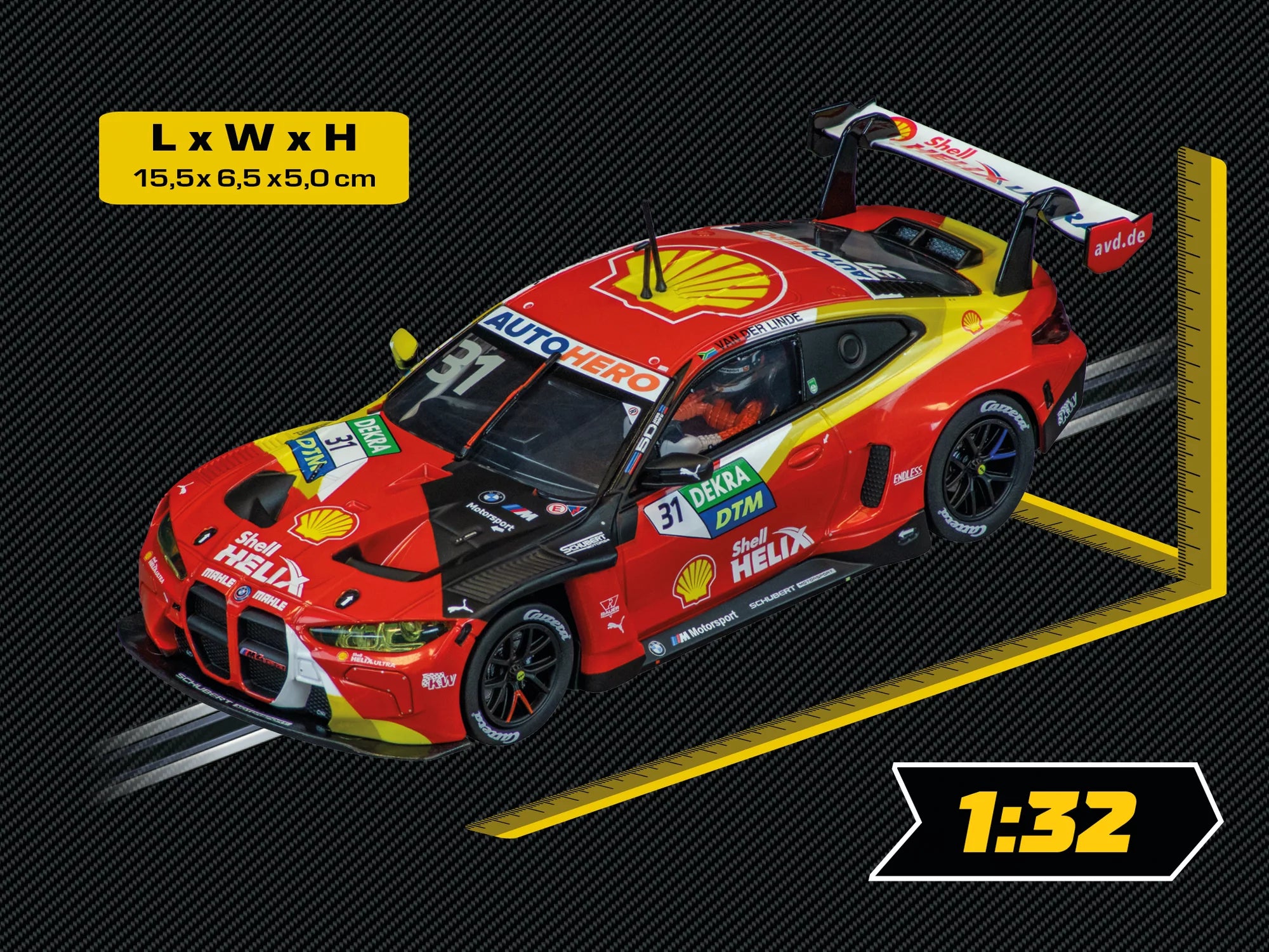 carrera-digital-132-bmw-m4-gt3-slotcar-schubert-no-31-dtm-2022 image 3
