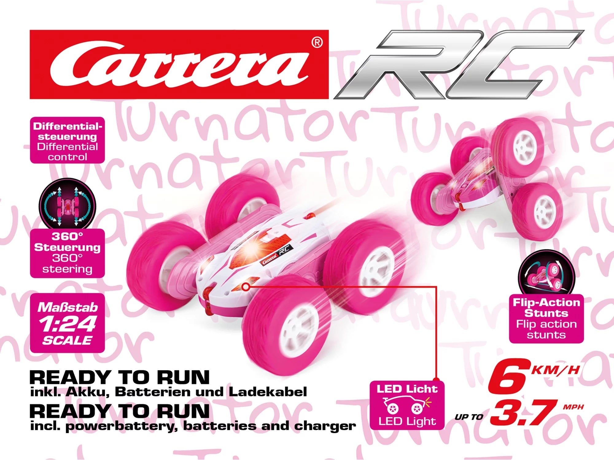 carrera-turnator-mini-turnator-pink-rc-stunt-auto-2-4-ghz image 7