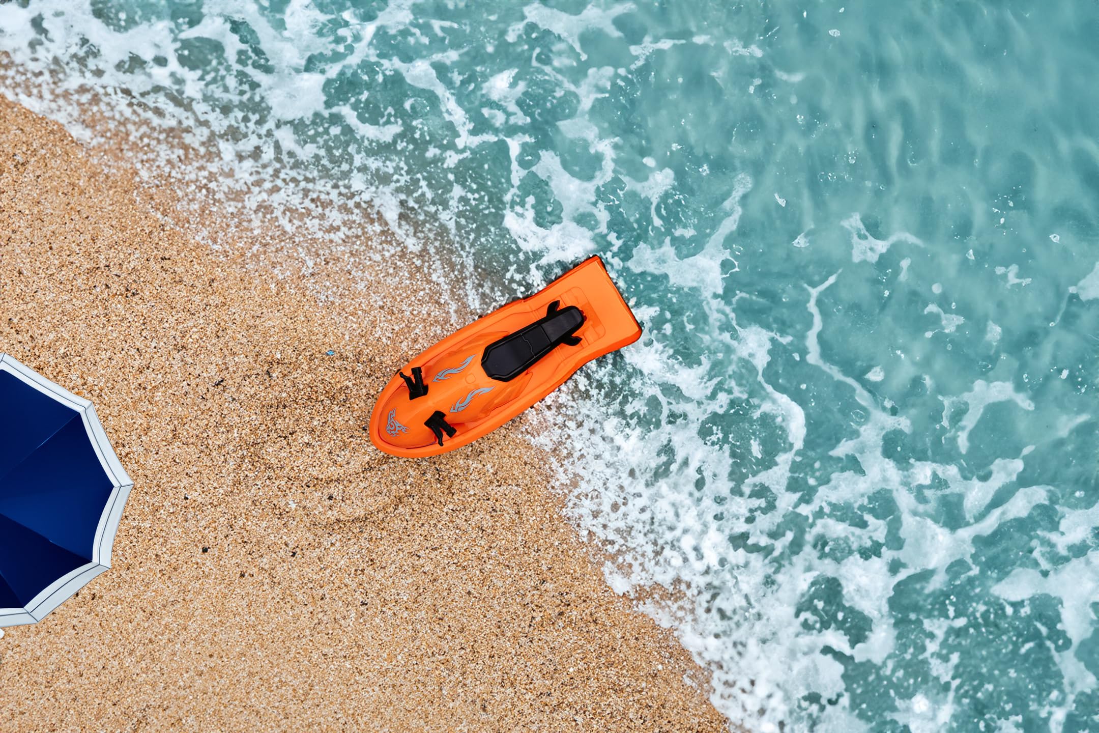 carson-nano-racer-jetski-rc-boot-orange-2-4-ghz image 3