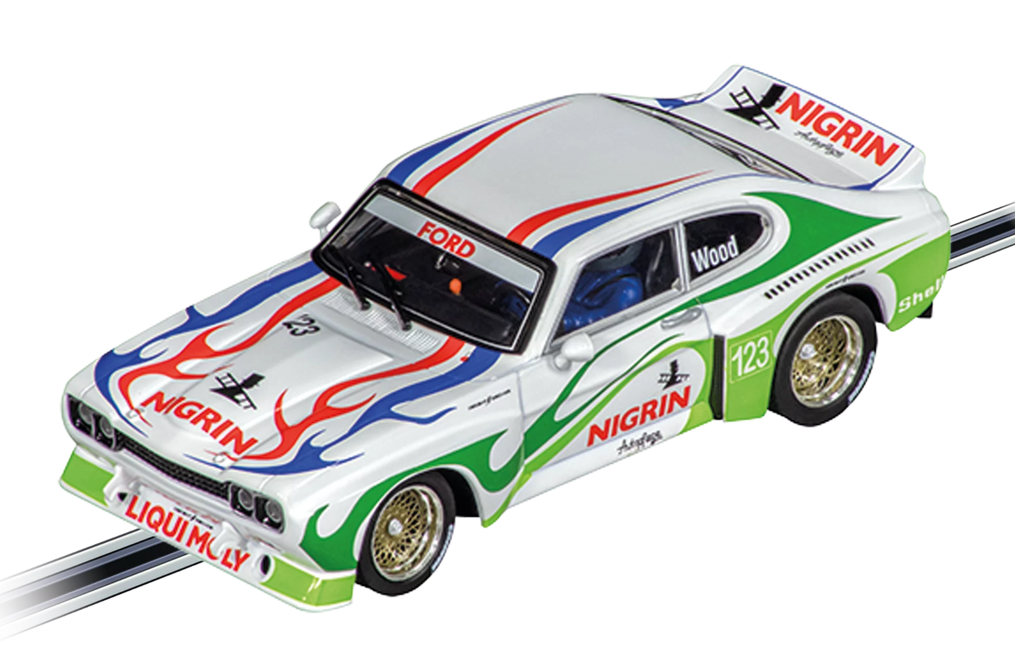 carrera-digital-132-ford-capri-rs-3100-no-123-slotcar-1-32 image 1