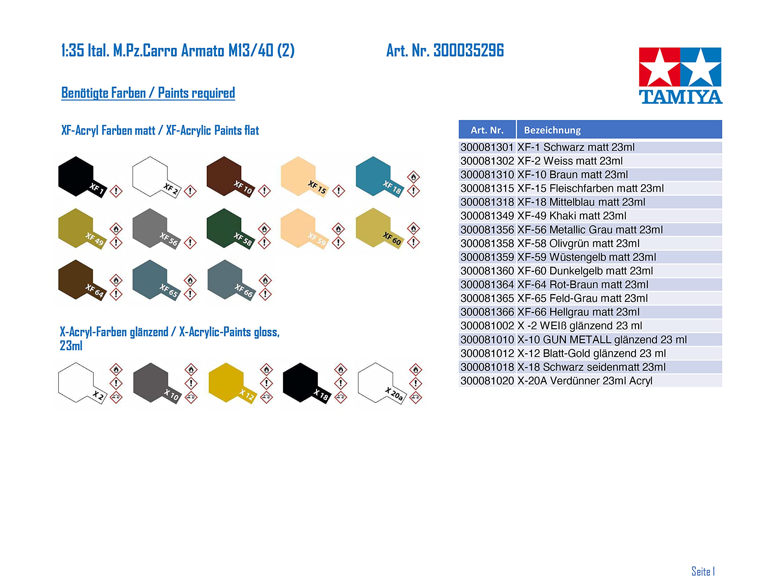 tamiya-300035296-carro-armato-m13-40-panzermodell-1-35 image 2