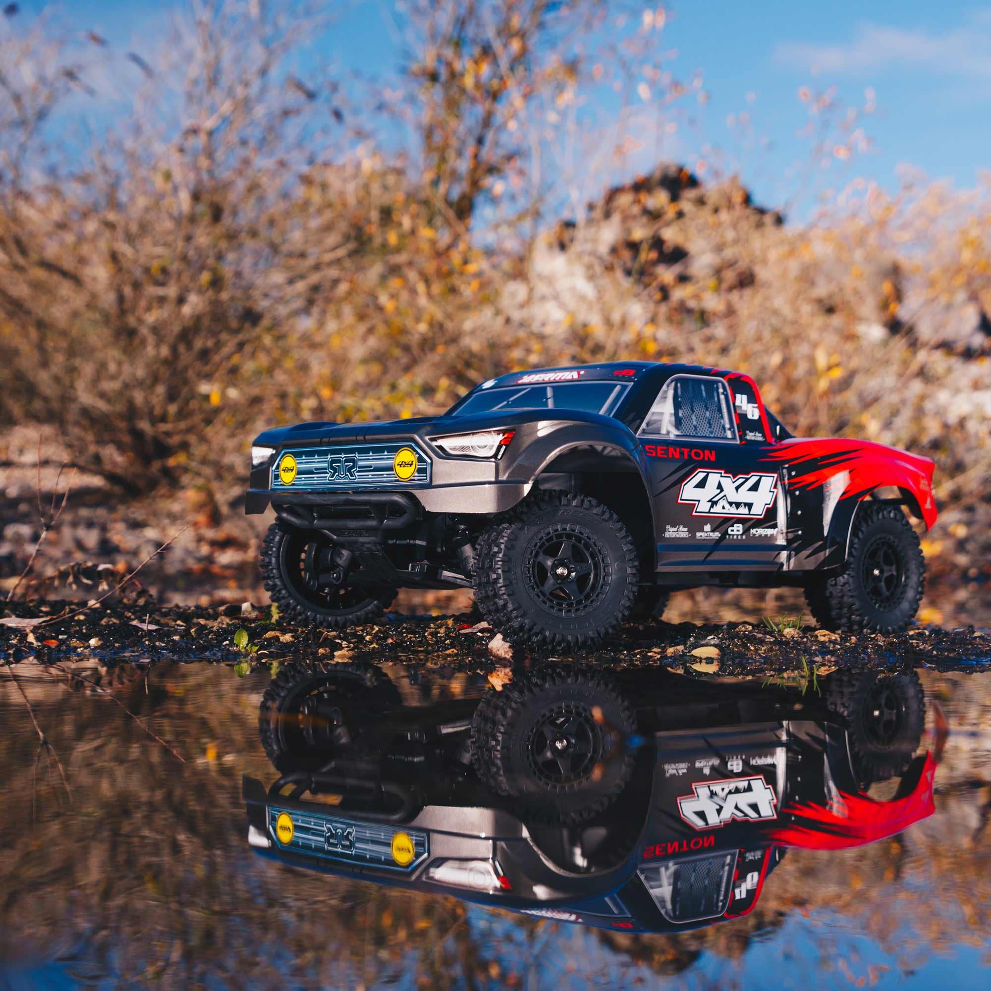 arrma-senton-4x4-mega-short-course-truck-rc-auto-1-10-brushed-rot image 3