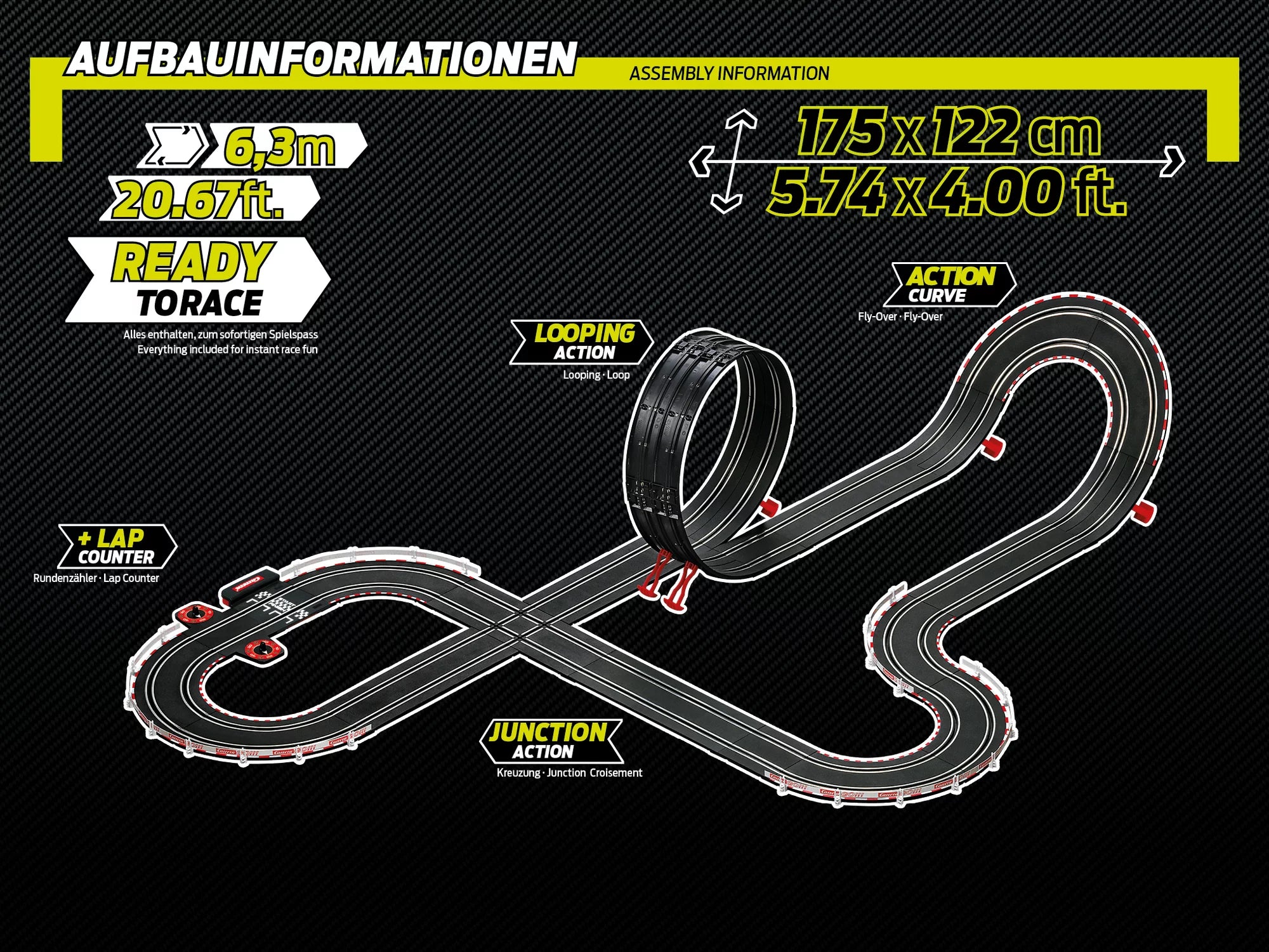 carrera-go-gt-super-challenge-rennbahn-6-3-m-looping image 7