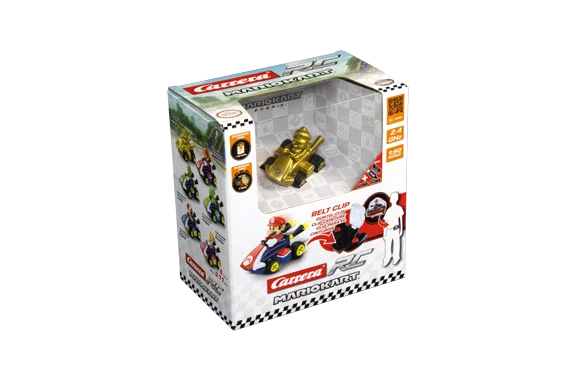 carrera-mario-kart-mini-rc-auto-mario-gold-1-50 image 2