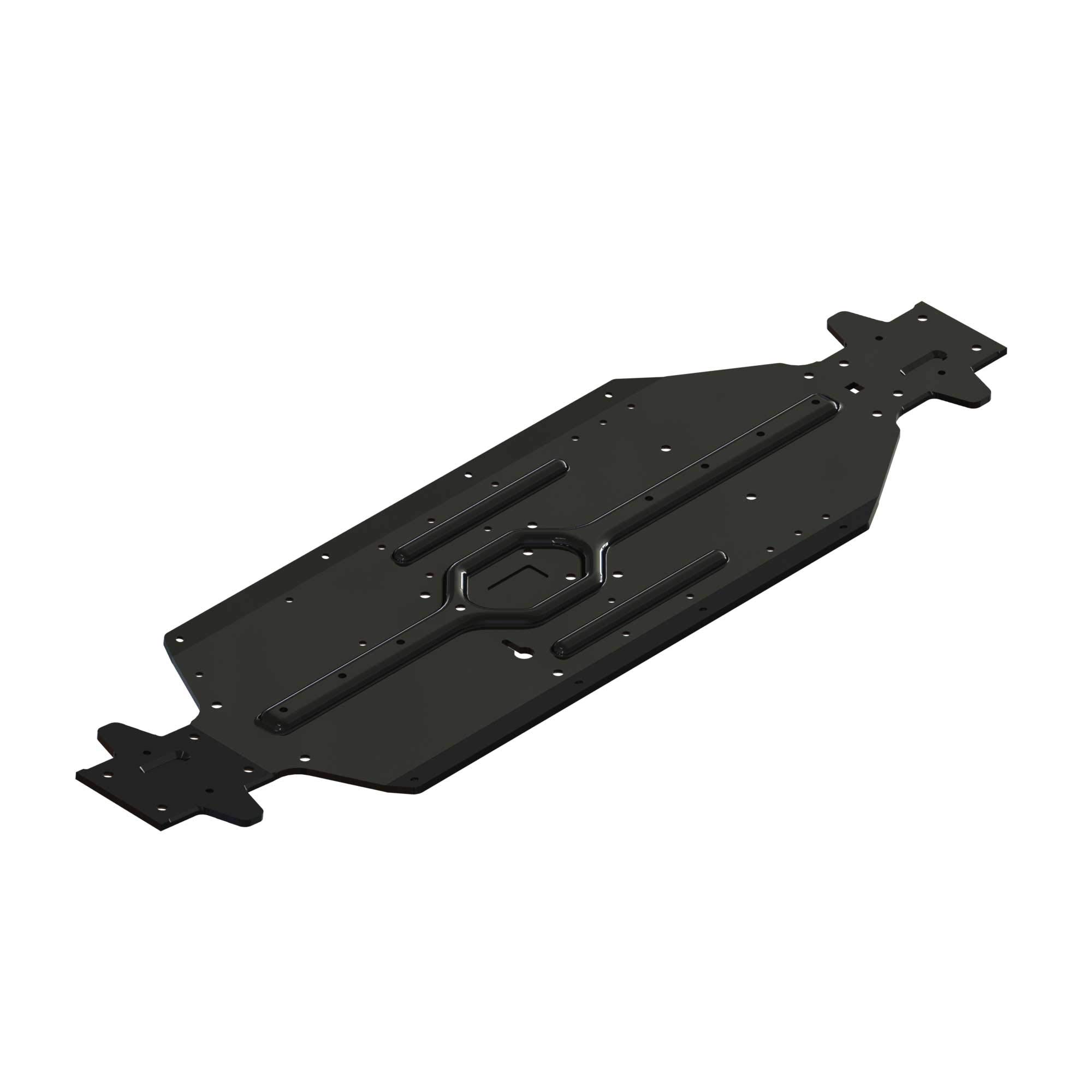 arrma-mini-aluminium-chassis-510mm-ara320471-schwarz image 1