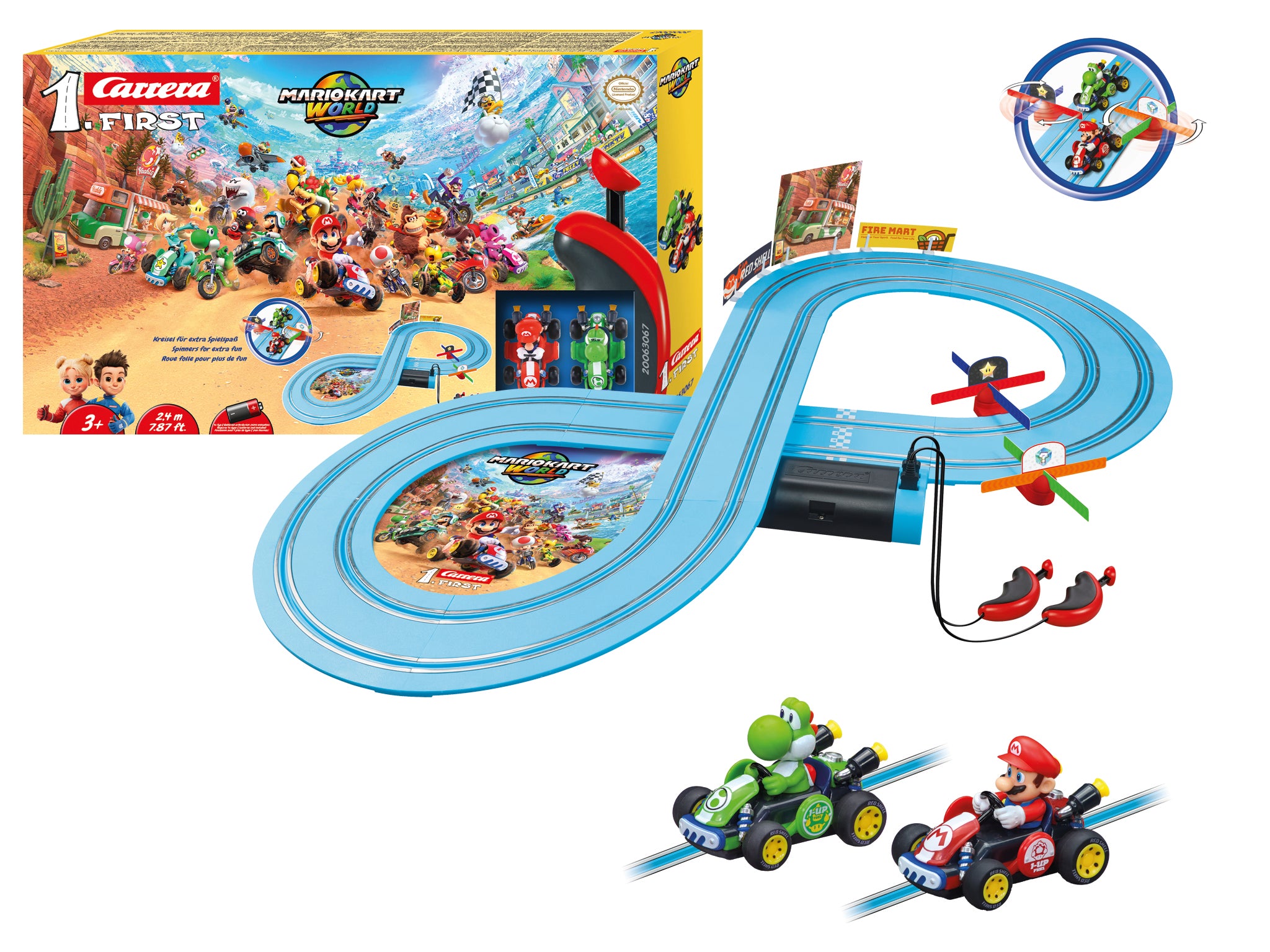 carrera-go-mario-kart-world-mario-vs-yoshi-rennbahn-2-4-m image 1