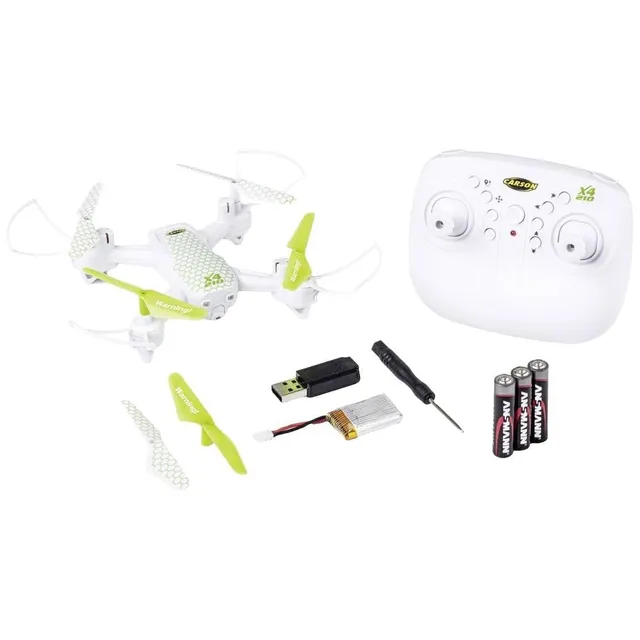 carson-x4-quadcopter-210-drohne-schwarz-rot-rtf-headless image 1