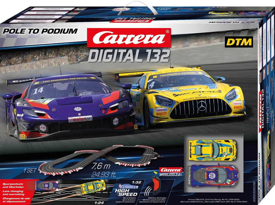carrera-digital-132-pole-to-podium-rennbahn-set-dtm-7-6-m image 1