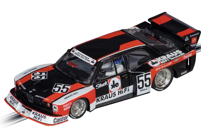 carrera-evolution-bmw-320-turbo-flachbau-no-55-slotcar-1-32 image 1