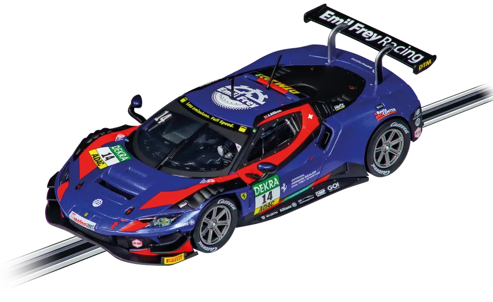 carrera-ferrari-296-gt3-emil-frey-no-14-slotcar-1-32-dtm-2023 image 1