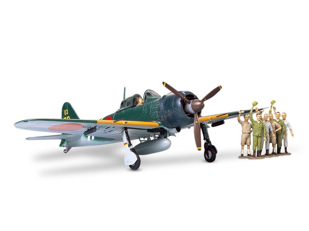 tamiya-300061027-zero-fighter-a6m5c-flugzeug-1-48 image 1