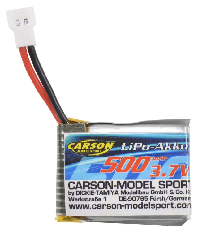 carson-micro-cessna-lipo-akku-3-7v-500mah-flugzeug image 1