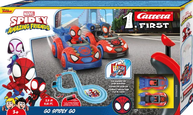 carrera-first-spidey-go-spidey-go-rennbahn-2-9-m-set image 1