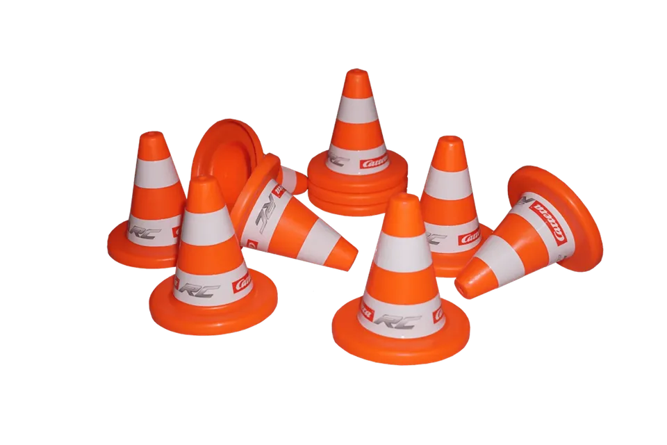 carrera-action-h-tchen-set-10-st-ck-slalom-pylonen image 1