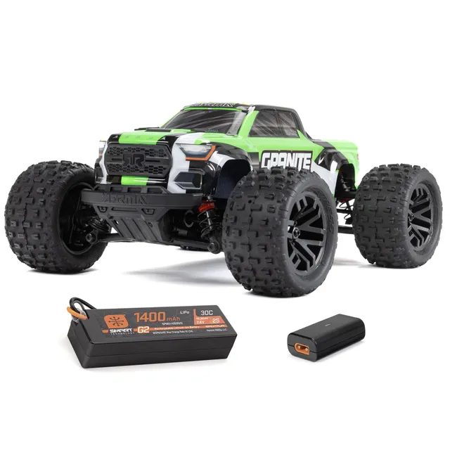 arrma-granite-grom-1-18-rc-monstertruck-gr-n-rtr-30-km-h image 1