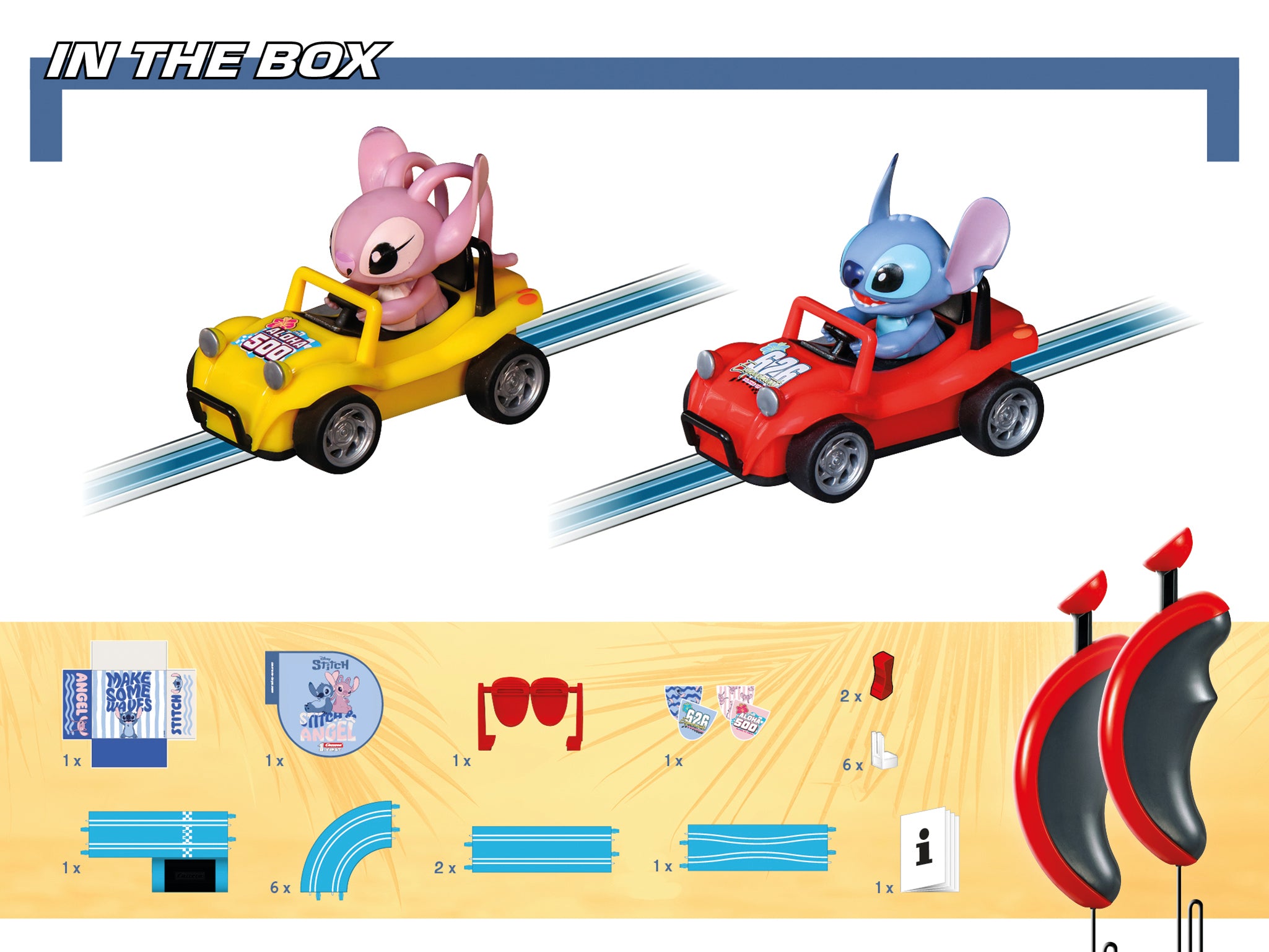 carrera-first-disney-stitch-slotcar-set-2-9m-kinderbahn image 6