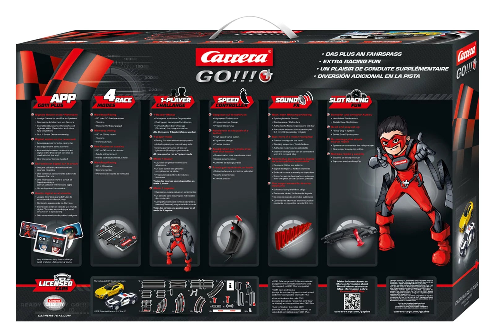 carrera-digital-132-police-chase-rennbahn-set-sheriff-camaro image 3