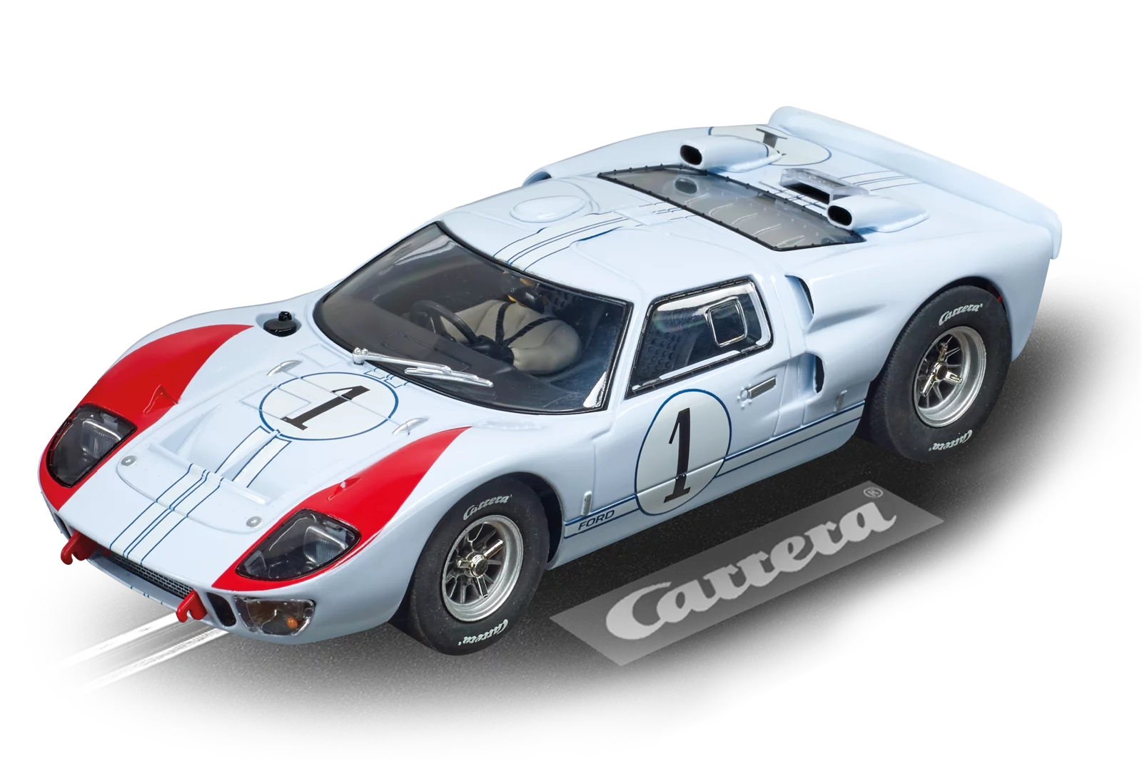 carrera-digital-124-ford-gt-40-mkii-slotcar-no-1-1966-1-24 image 1