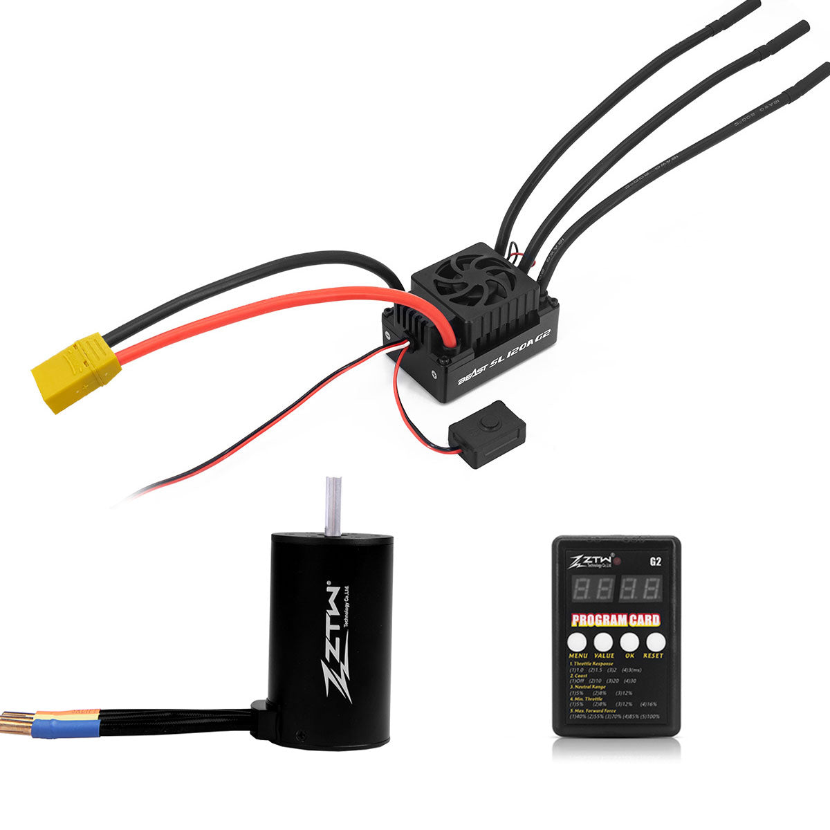 ztw-beast-g2-120a-combo-3660-3000kv-sensorless-sct image 5