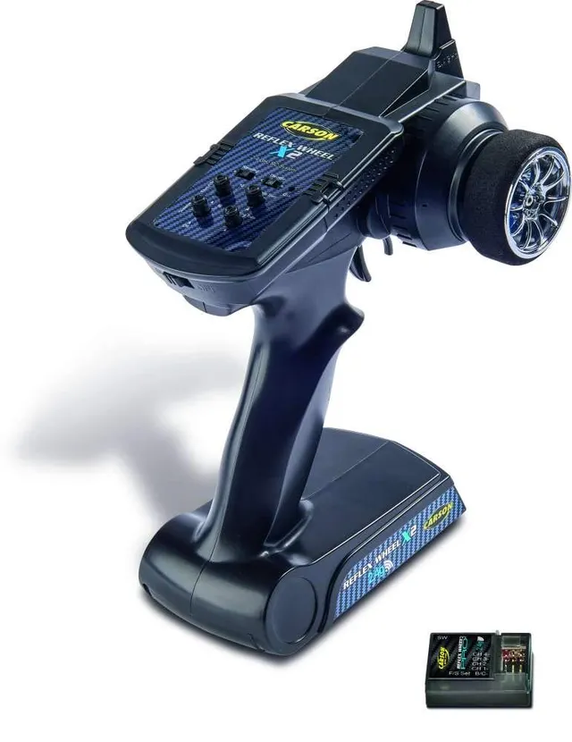 carson-reflex-x2-fernsteuerung-2-kanal-2-4-ghz-mit-empf-nger image 1