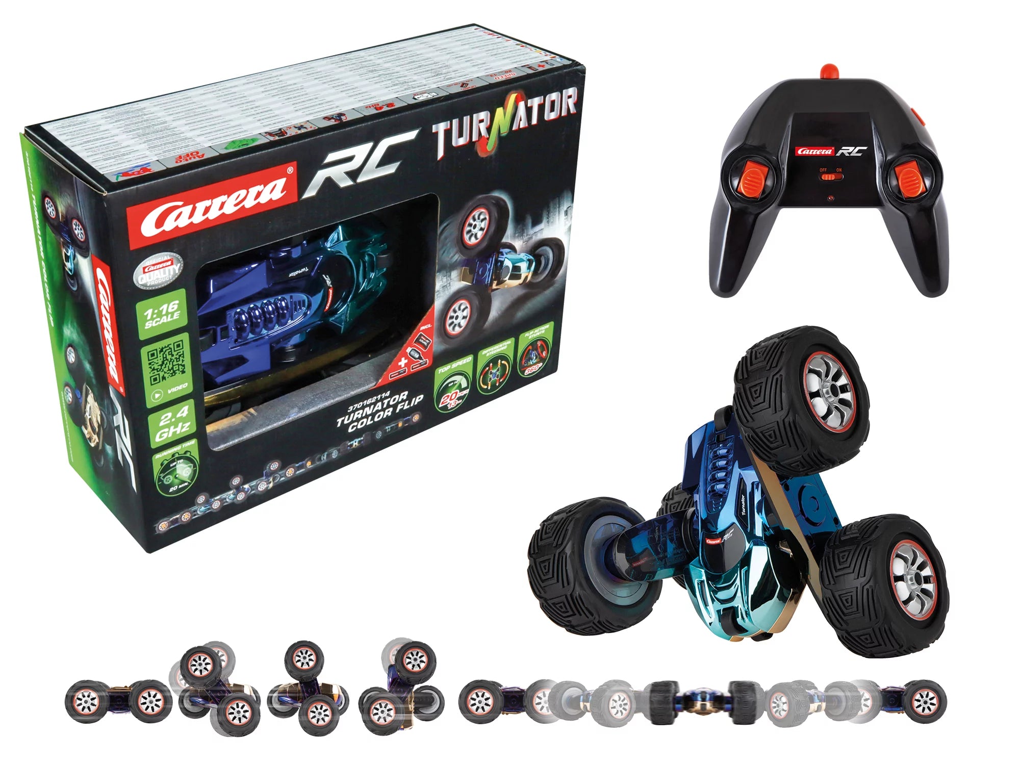 carrera-turnator-color-flip-2-4ghz-stuntauto-20-km-h image 2