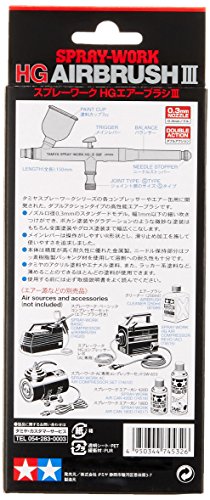 tamiya-airbrush-hg-iii-0-3mm-spritzpistole-double-action-chrom image 5