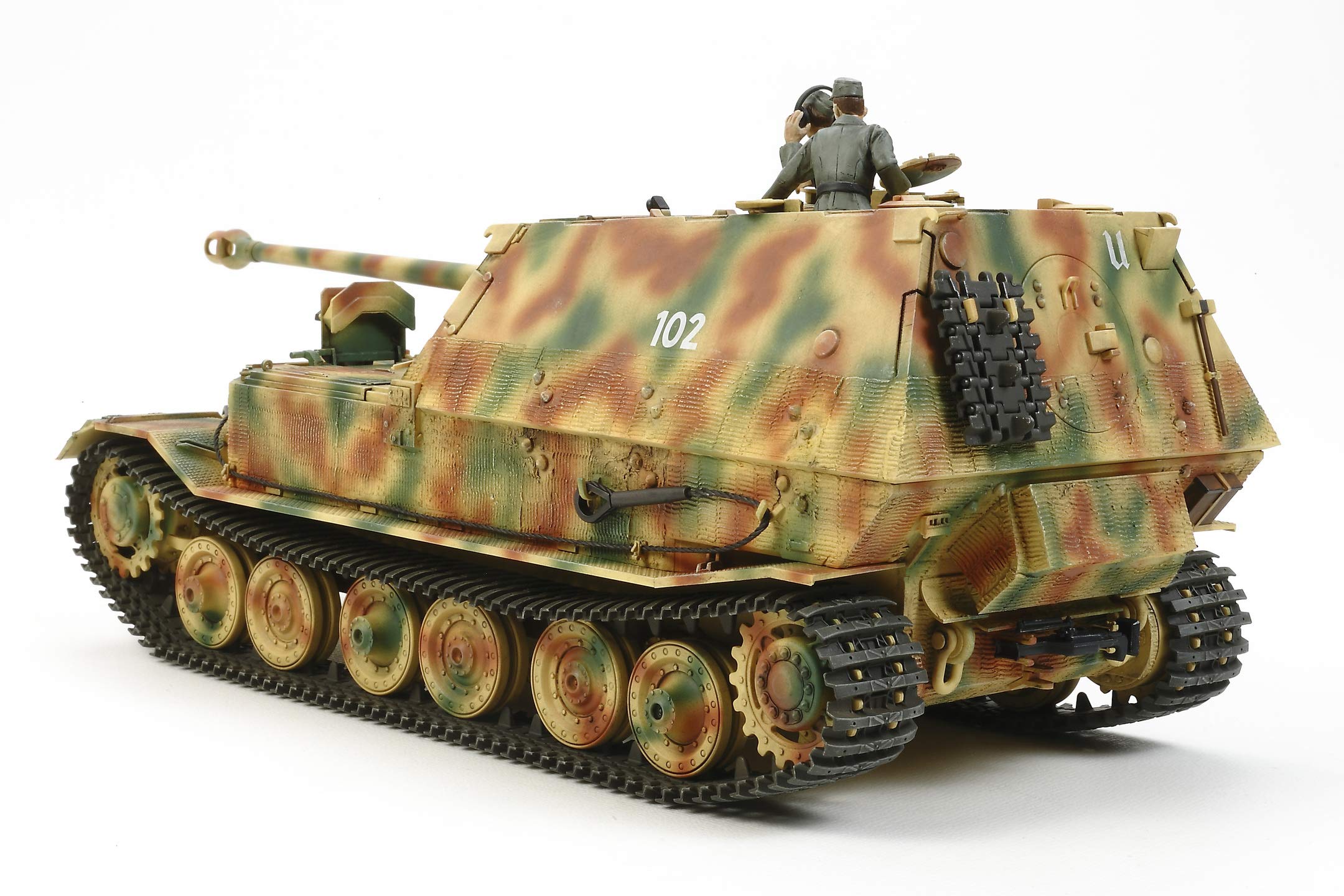 tamiya-static-models-300035325-elefant-modellbausatz-1-35-beige image 8