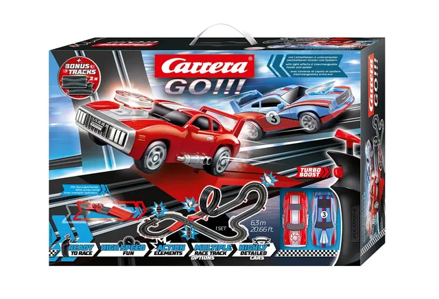carrera-go-supercharger-rennbahn-set-1-43-muscle-cars-mit-licht image 1