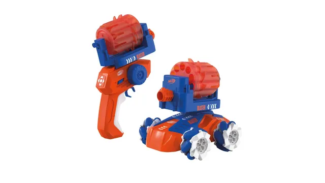 carrera-rc-action-nerf-blasting-car-rc-auto-mit-10-darts-7-km-h image 1
