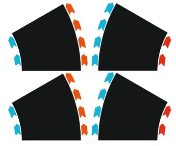 carrera-digital-132-kurven-radius-1-30-schienen-set-4-teilig image 1