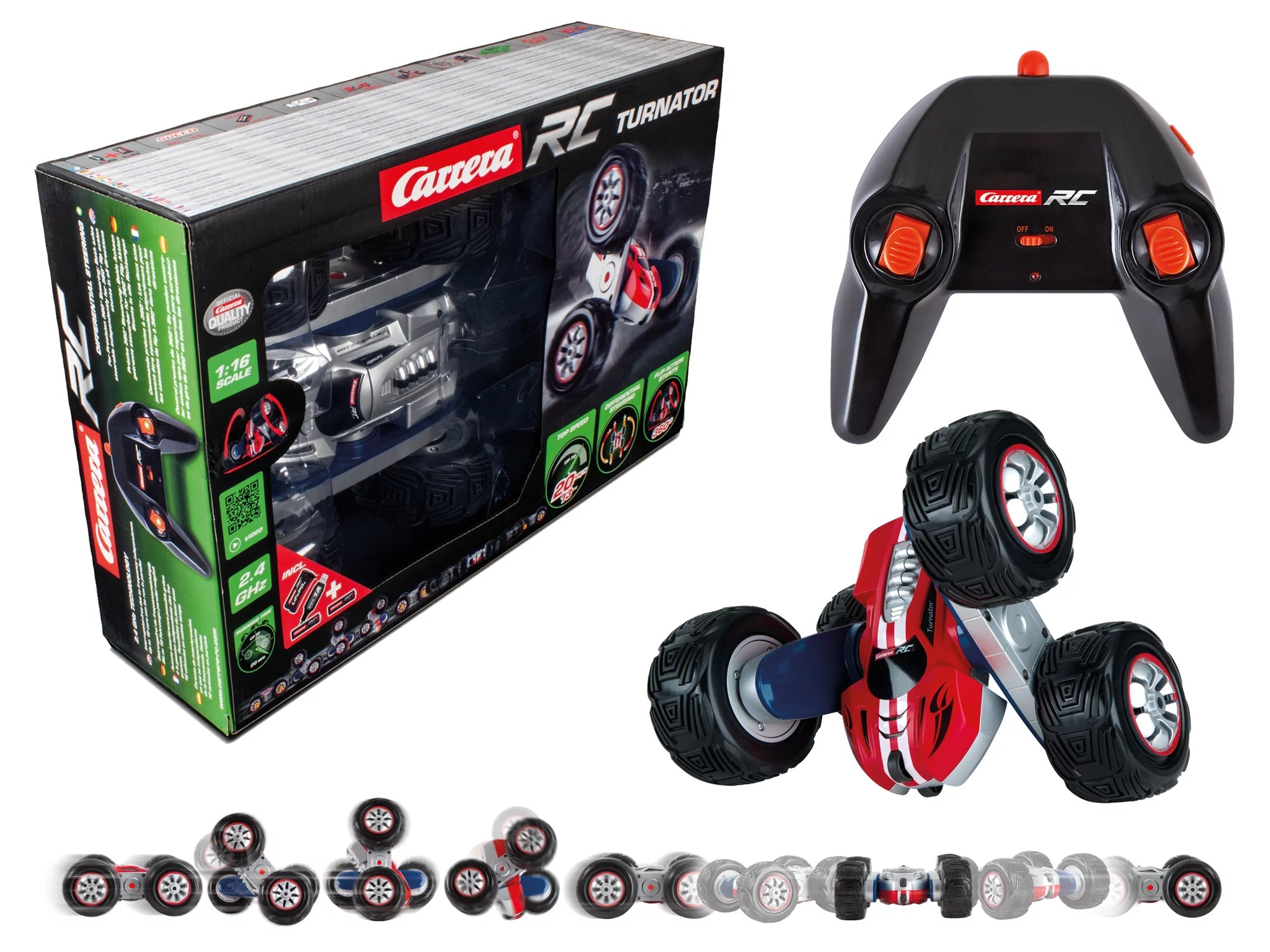 carrera-rc-turnator-2-4-ghz-stuntcar-rc-auto-rot-15-km-h image 5