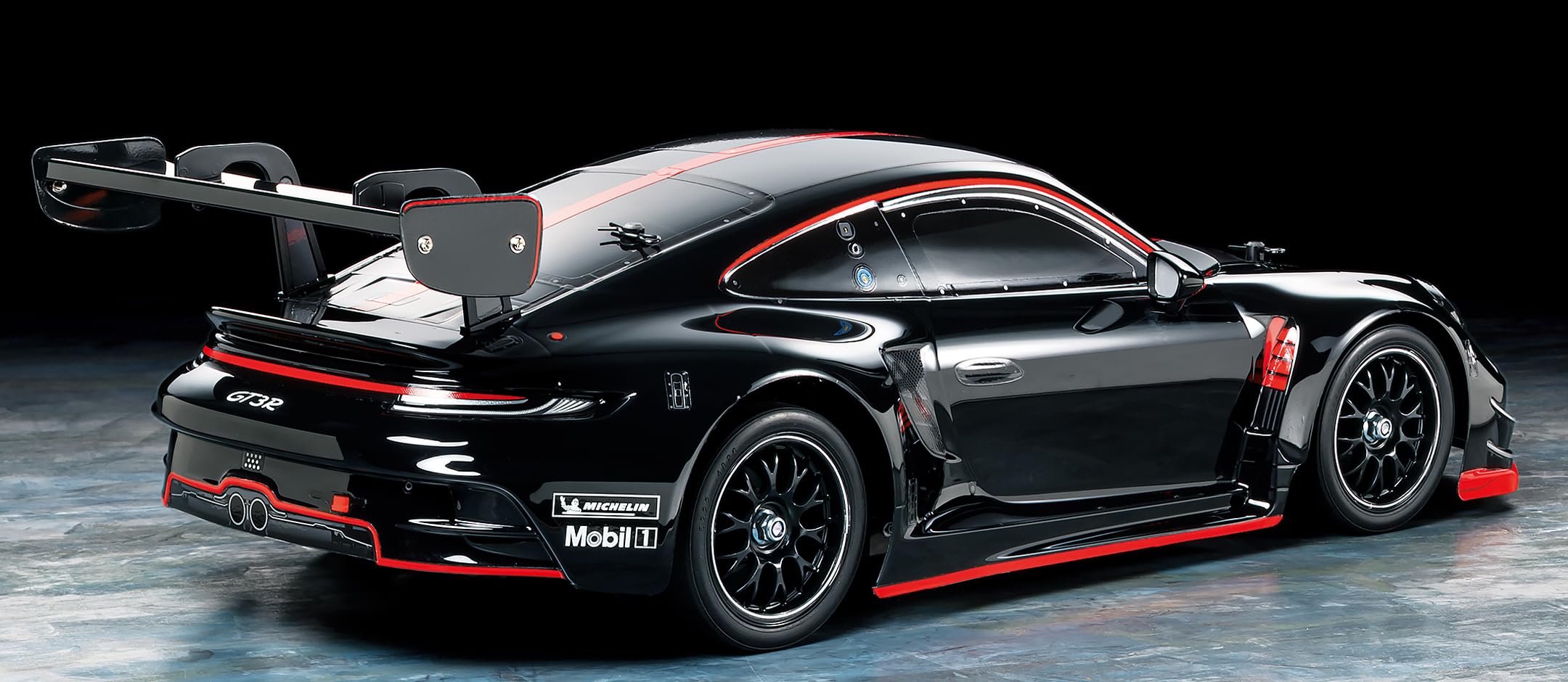tamiya-58745-porsche-911-gt3-r-rc-auto-1-10-tt-02-schwarz image 2