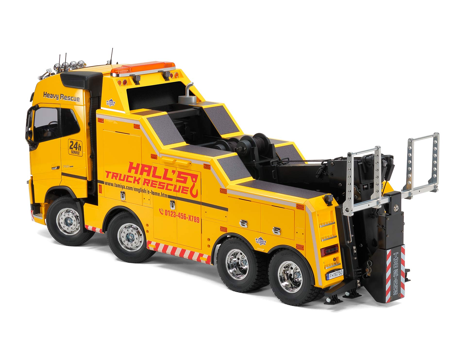 tamiya-r-c-models-56362-volvo-fh16-abschlepper-1-14-bausatz-gelb image 3