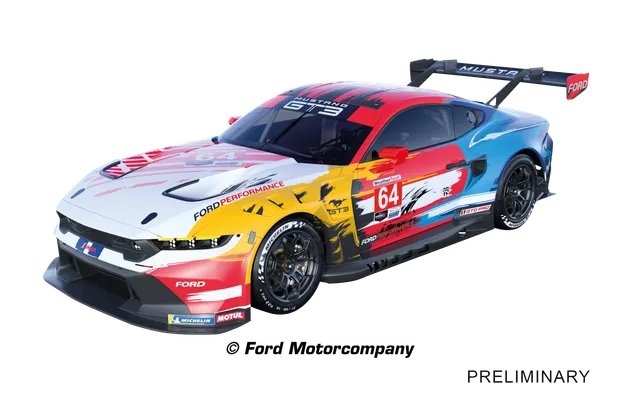 carrera-ford-mustang-gt3-champion-spirit-no-64-slotcar image 1