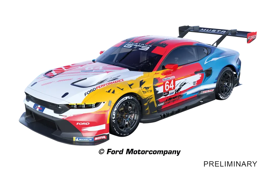 carrera-ford-mustang-gt3-champion-spirit-no-64-slotcar image 1