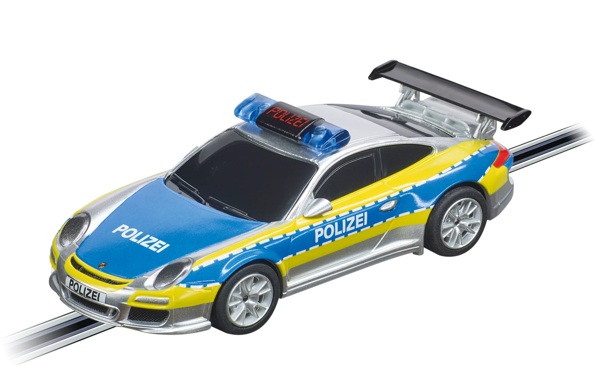 carrera-rc-digital-132-porsche-911-gt3-polizei-slotcar-blaulicht image 1