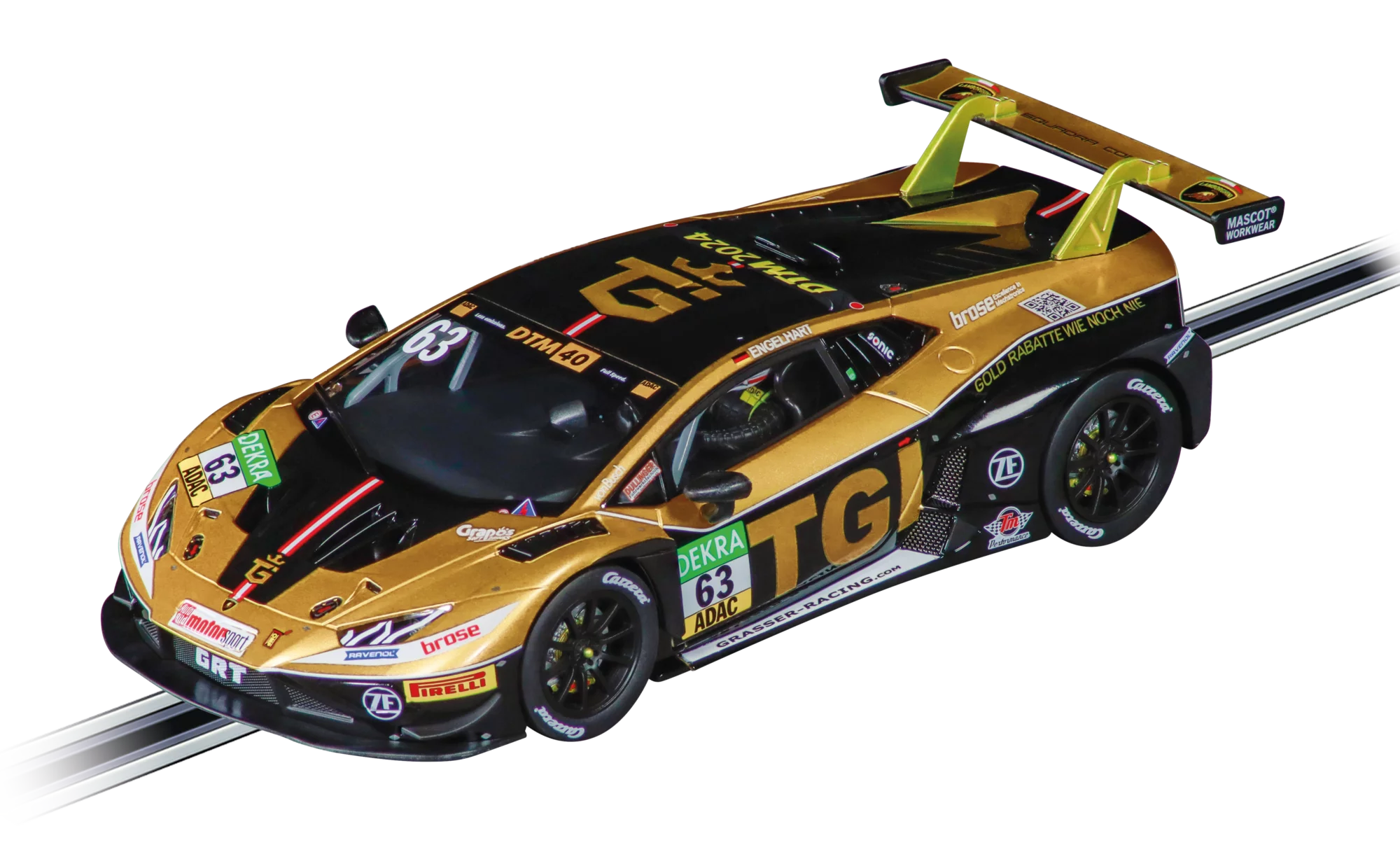 carrera-digital-132-lamborghini-hurac-n-gt3-evo2-slotcar-no-63-3 image 1