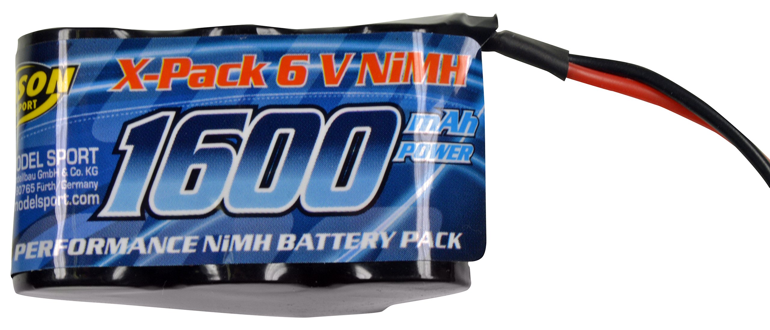 carson-rc-akku-6v-1600mah-nimh-hump-jr-empf-ngerakku image 1