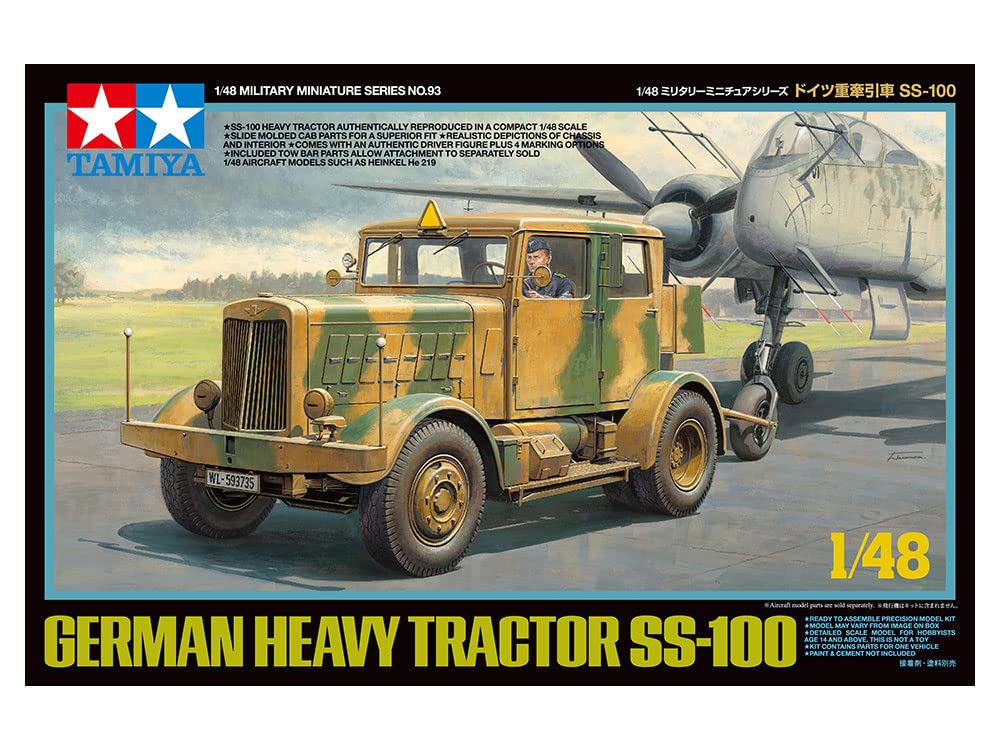 tamiya-static-models-ss-100-zugmaschine-1-48-bausatz-wei image 2
