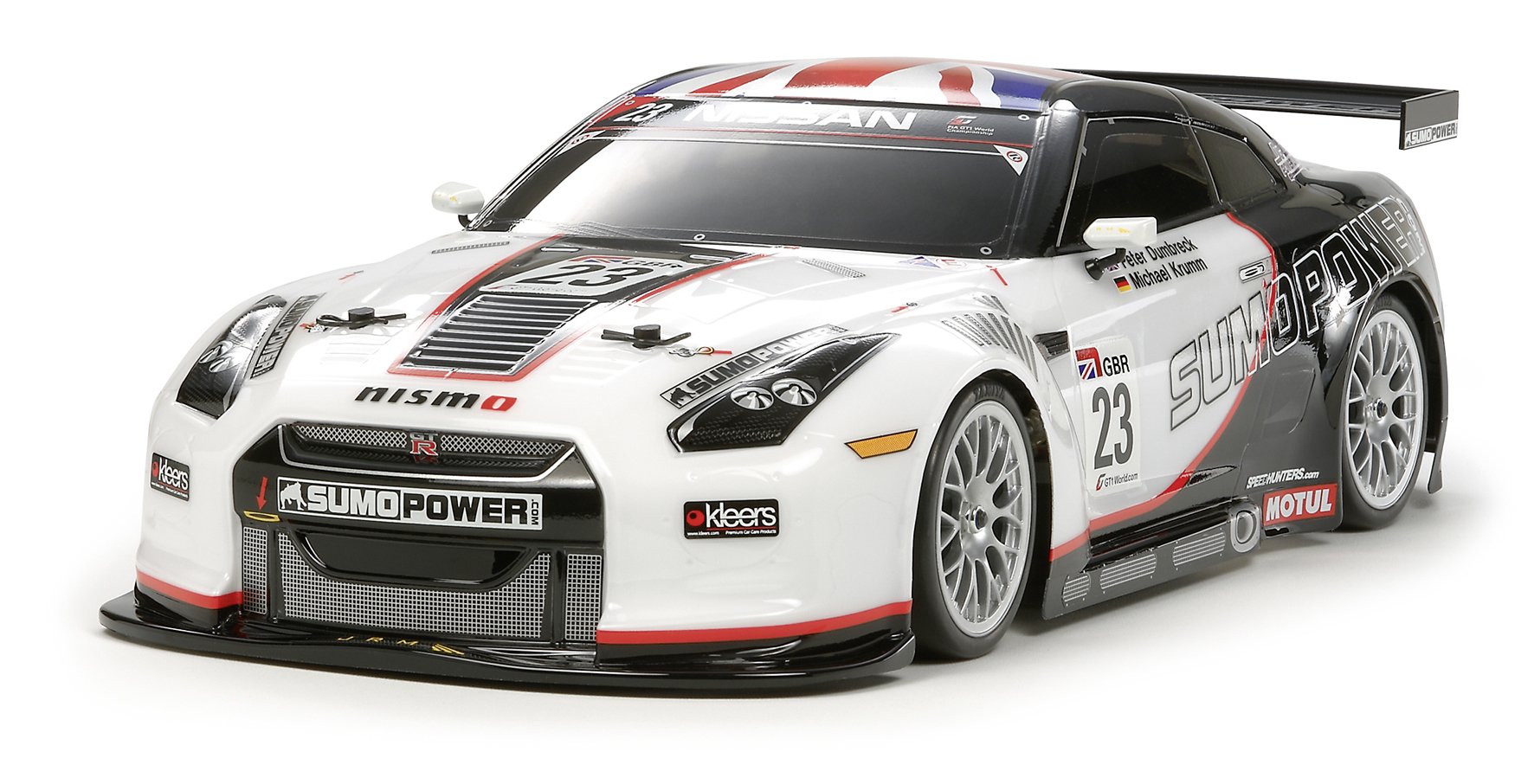 tamiya-r-c-models-sumo-power-gt-nissan-gt-r-karosserie-257mm image 1