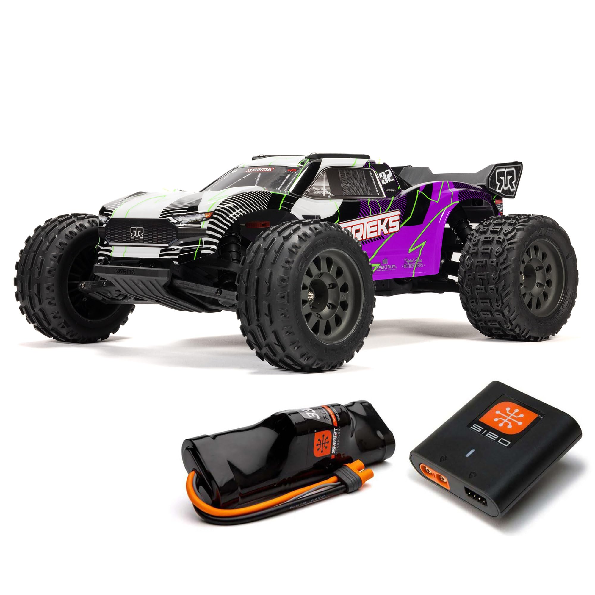 arrma-vorteks-mega-550-2wd-stadium-truck-rtr-lila-ara3205st2 image 1
