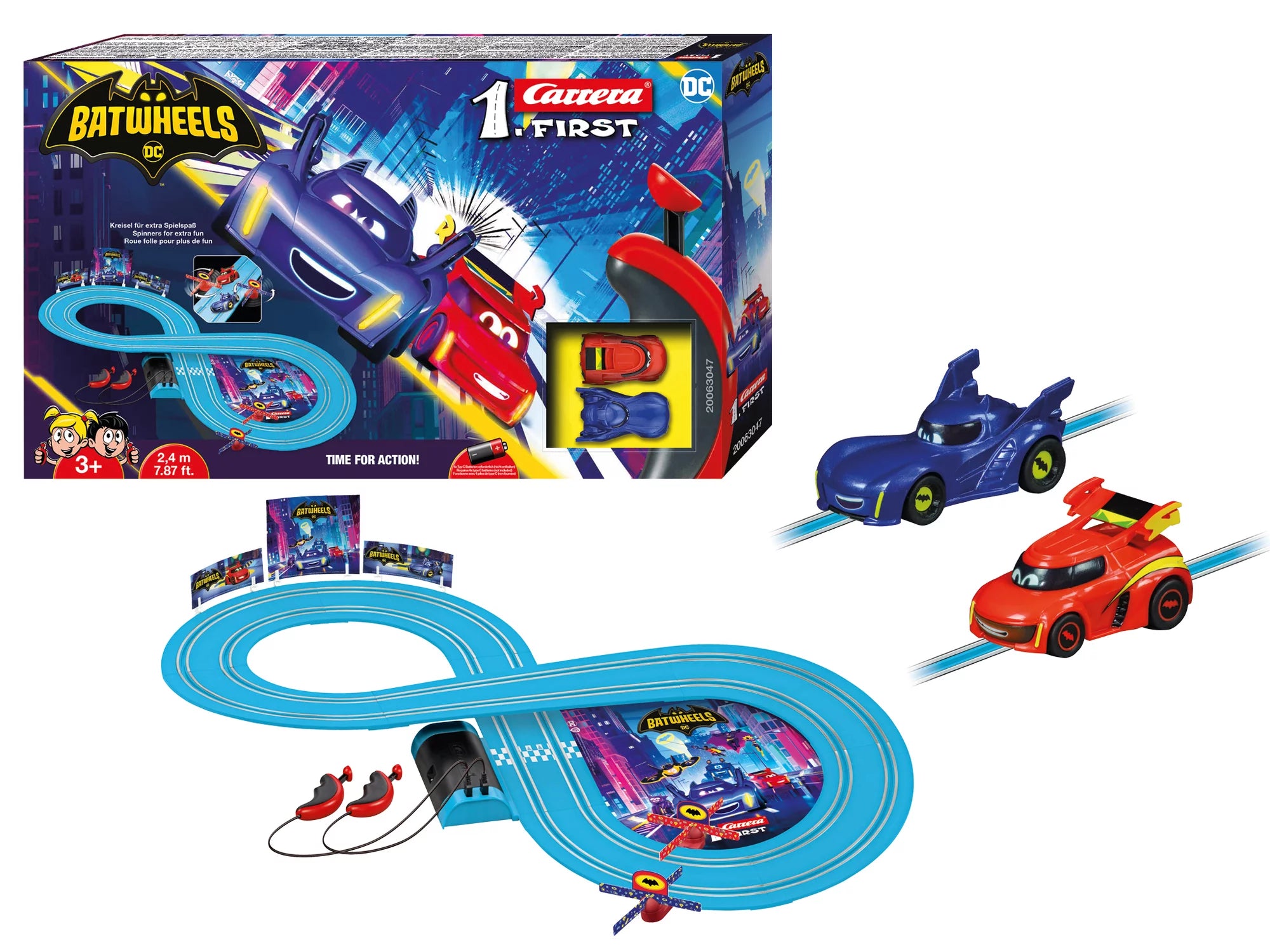 carrera-first-batwheels-time-for-action-rennbahn-2-4m image 3