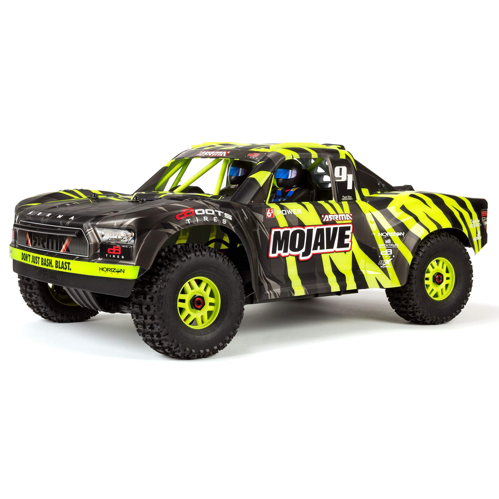 arrma-mojave-6s-v2-1-7-blx-desert-truck-4wd-rtr-gr-n-schwarz image 1