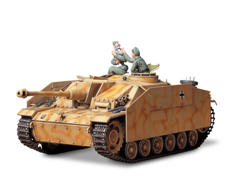 tamiya-35197-sturmgesch-tz-iii-g-1-35-panzermodell-bausatz-wwii image 1