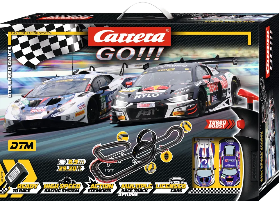 carrera-go-dtm-speed-giants-rennbahn-set-1-43-8-9-m-looping image 1