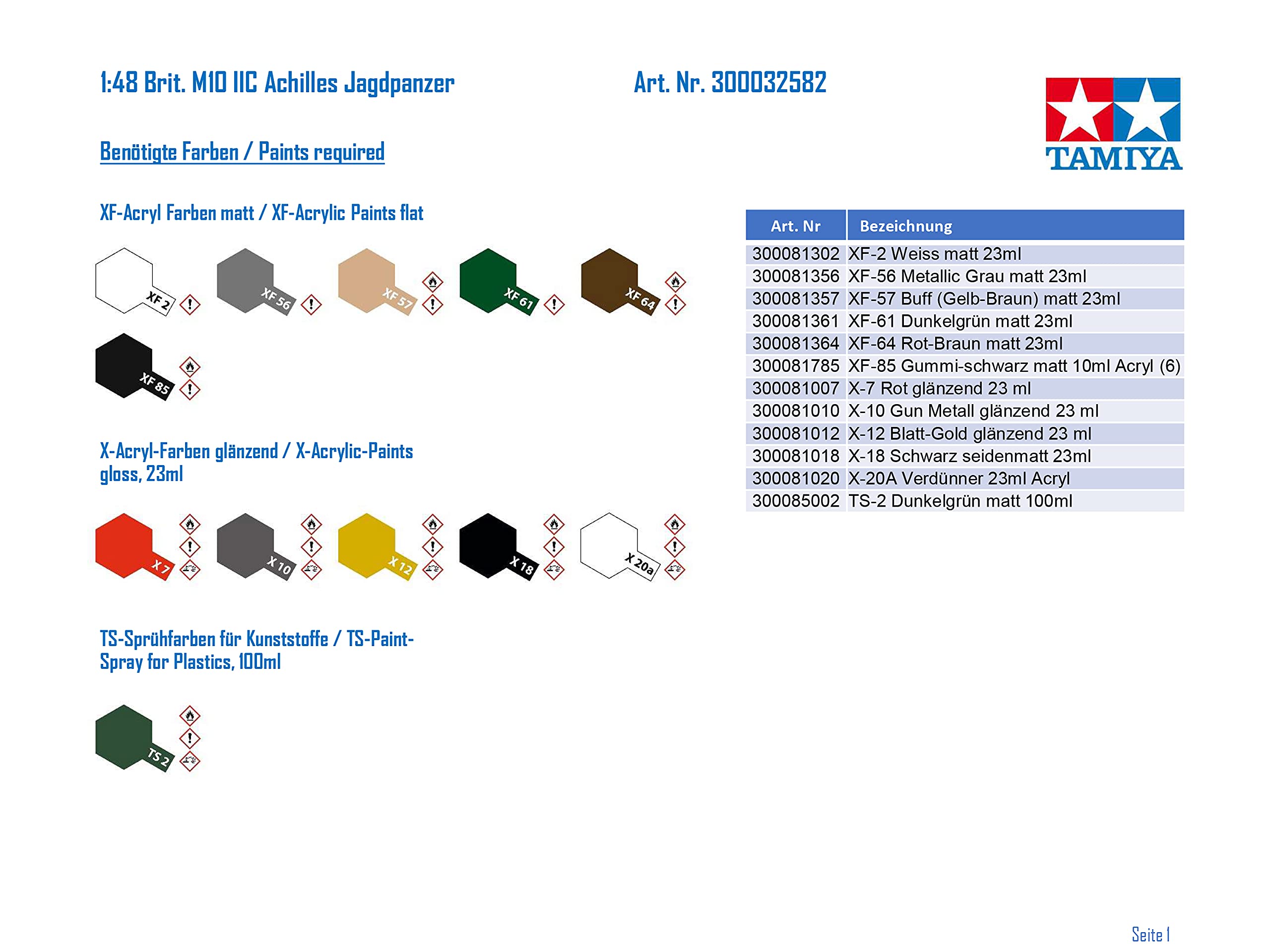 tamiya-300032582-m10-iic-achilles-1-48-panzer-modellbausatz image 2