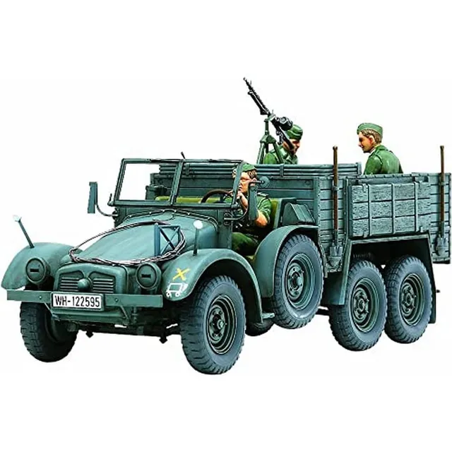 tamiya-krupp-protze-wwii-1-35-lkw-bausatz-gr-n image 1